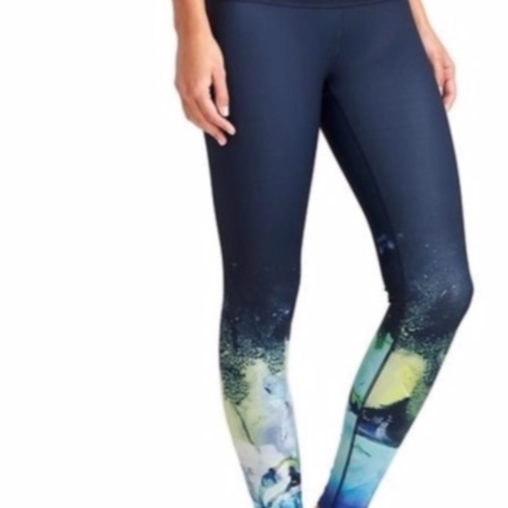 Athleta Blue Mercury Sonar Tight